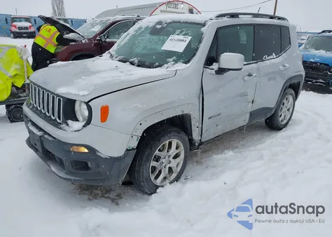 2017 Jeep Renegade Latitude 4X4 from USA, damaged, VIN ZACCJBBB0HPF13520